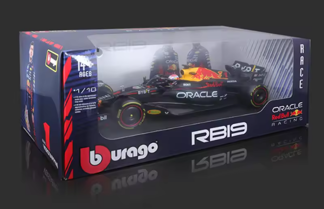 Modellauto Burago 1:18 F1-Modell Version 2023 Red Bull Racing #11 Perez