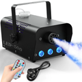 500W RGB Nebelmaschine with Remote - Perfect for Parties, DJ & Halloween
