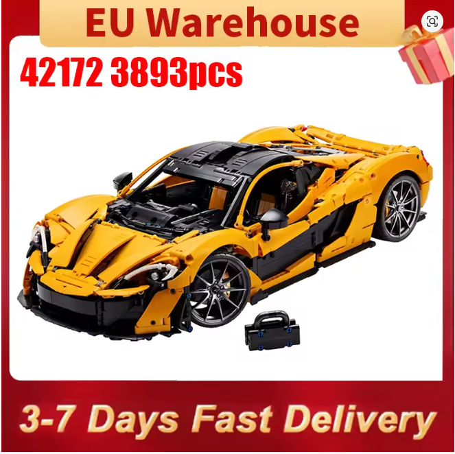 Sportwagen Klemmbausteine Bausteine 3893 Teile Selbstmontage