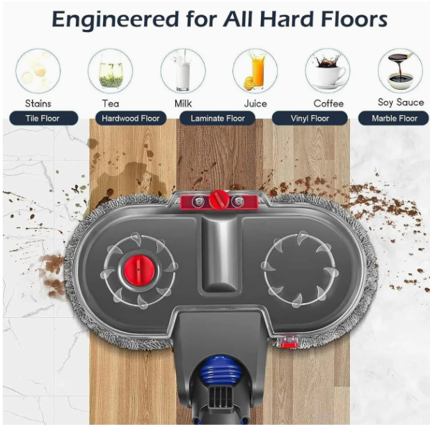 Elektrischer Mopp-Aufsatz für Dyson V11 V10 V8 V7 V15 Staubsauger