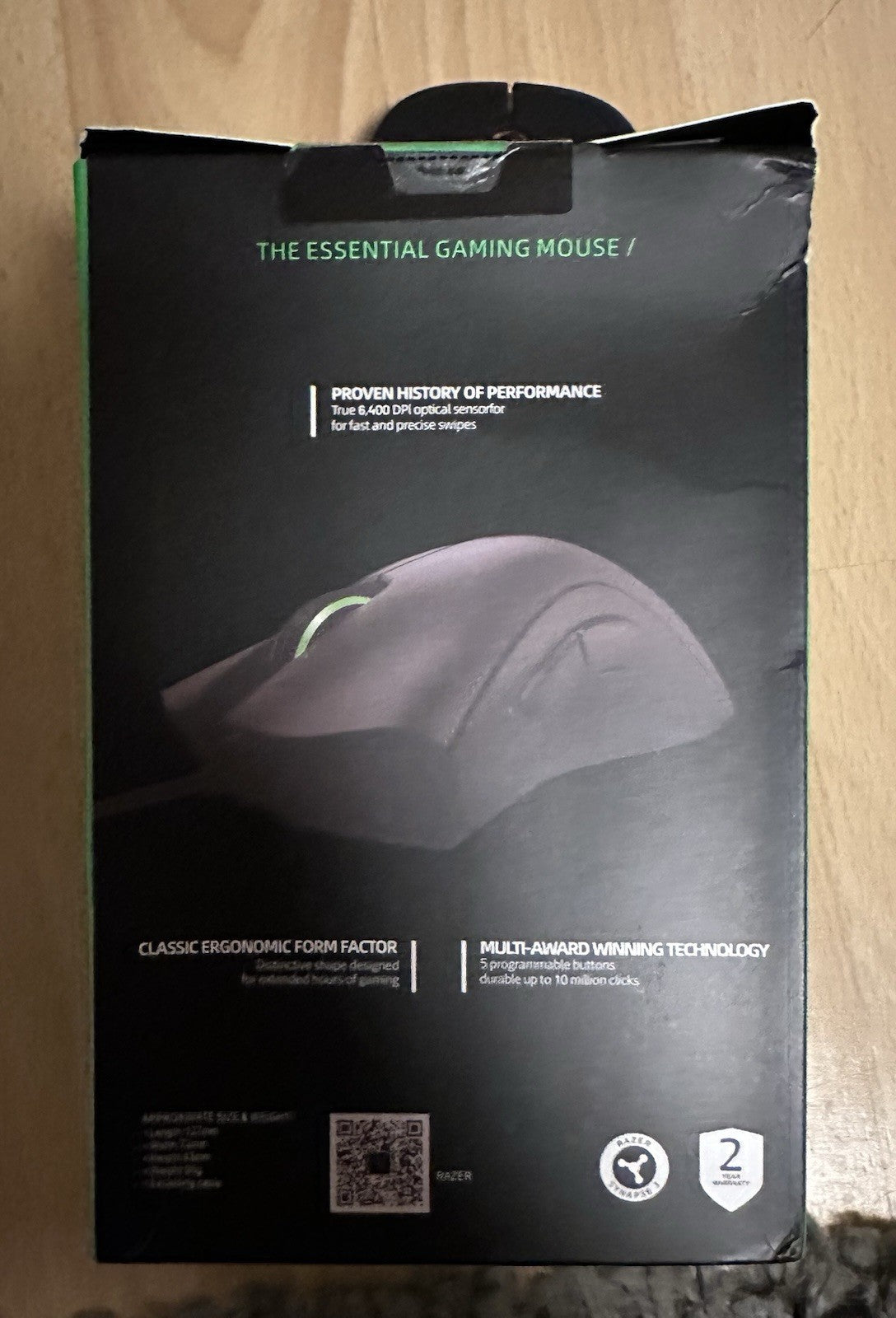 Razer DeathAdder Essential Gaming Maus - Schwarz