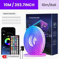 RGB LED Neon Beleuchtungsstreifen mit App & Fernbedienung NEU