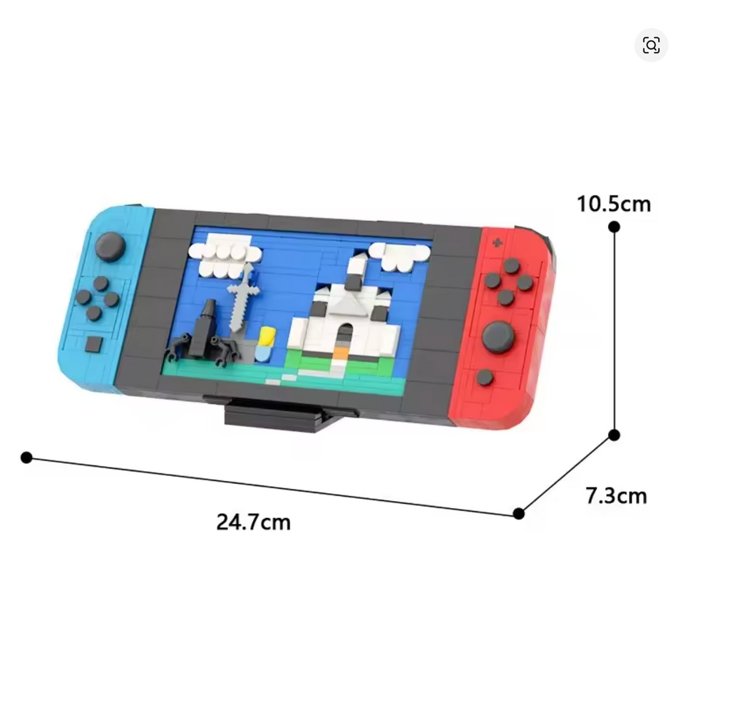 Nintendo Switch Klemmbausteine Bausteine Selbstmontage
