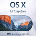 Mac OS X 10.11 El Capitan Bootfähiger USB-Stick Neuinstallation Reparatur Apple