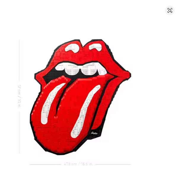 Rolling Stones Band Klemmbausteine Bausteine 1998 Teile Selbstmontage