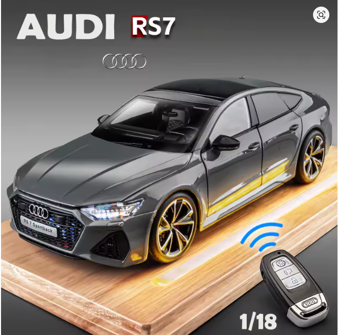 Audi RS7 Sportback 1:18 Metall Modellauto – Miniatur Fahrzeug Sammlermodell