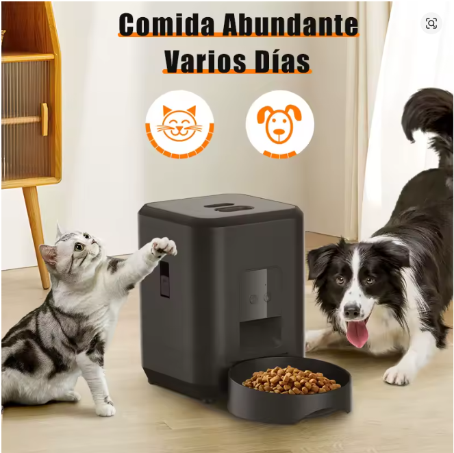 Smart Futterautomat für Haustiere mit Timer und Portionskontrolle