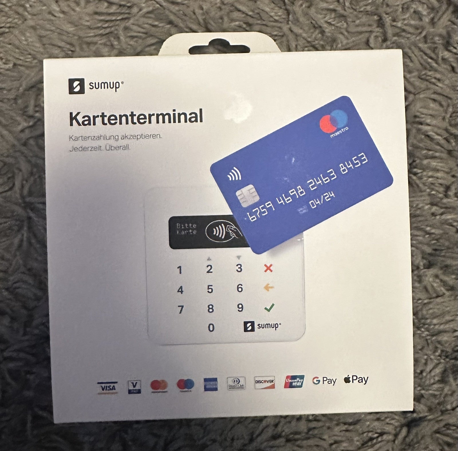 SumUp Air Kartenterminal Kartenleser Bezahlterminal